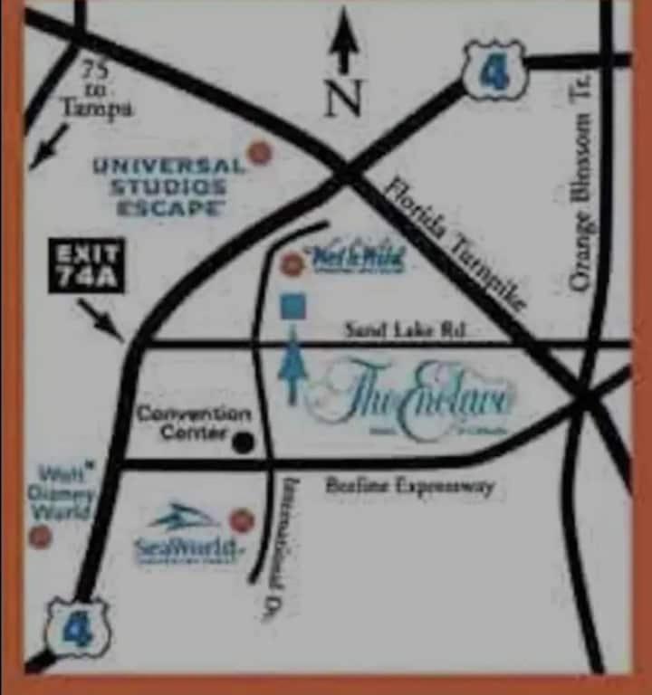 Remodeled 2Bd/2Ba Condo Mins From Universal Studio Orlando Ngoại thất bức ảnh